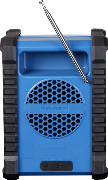 Odbiornik radiowy Denver WRD-60 Black/Blue (5706751073533) - obraz 4