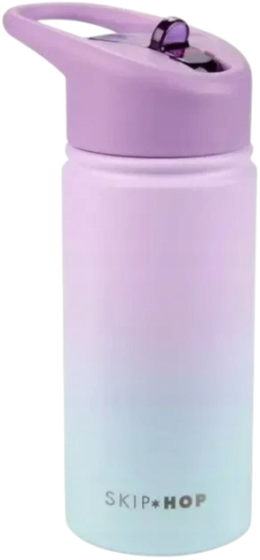 Butelka termiczna Skip Hop Wander Ombre Purple z ustnikiem 450 ml (197233194504) - obraz 2
