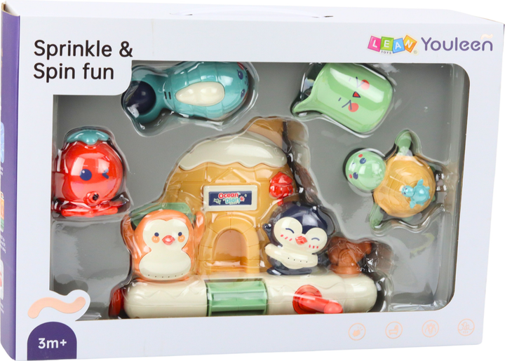 Zestaw do kąpieli LEAN Toys Zwierzęta morskie 22655 (5905991050049) - obraz 1