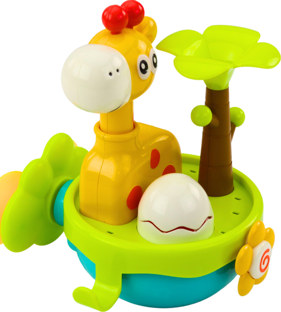 Zabawka do kąpieli LEAN Toys Żyrafa Kolorowa 22677 (5905991050261) - obraz 3
