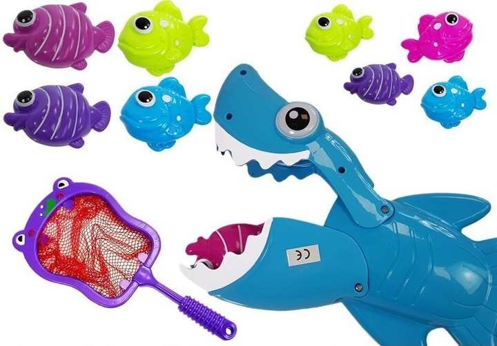 Gra kąpielowa LEAN Toys Rekin Łowca rybek 5381 (5905323218659) - obraz 3
