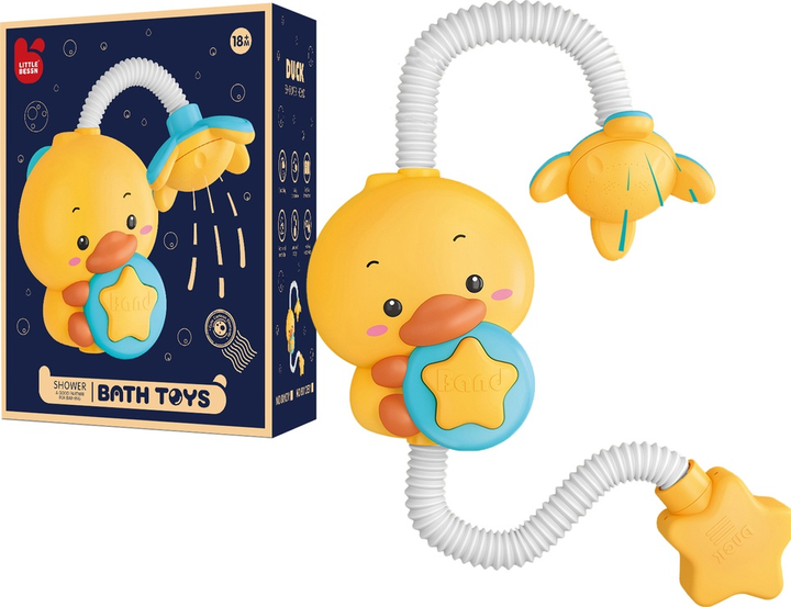 Zabawka do kąpieli LEAN Toys Kaczuszka 11503 (5905214975784) - obraz 2