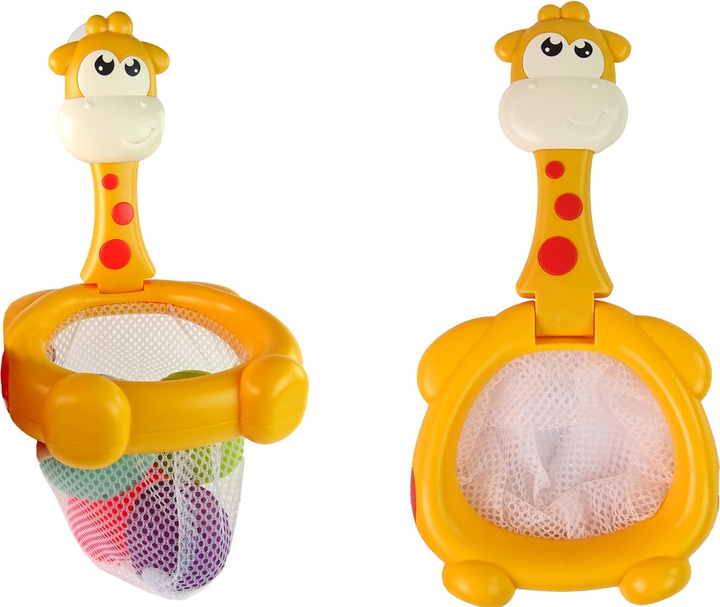 Zabawka do kąpieli LEAN Toys Mini koszykówka 13267 (5905323214699) - obraz 3