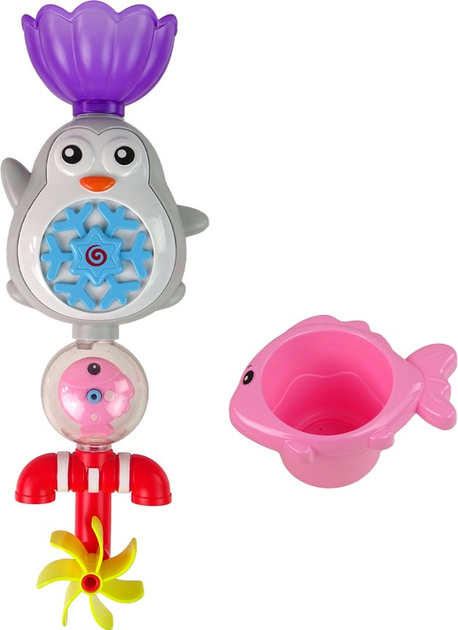Zabawka do kąpieli LEAN Toys Pingwinek 15203 (5905515355889) - obraz 3