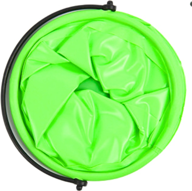 Wiaderko LEAN Toys składane Zielone 20208 (5905991023937) - obraz 3