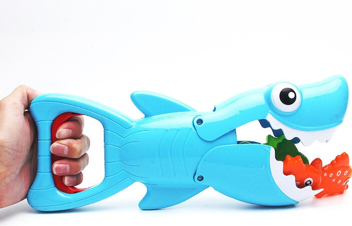 Gra kąpielowa LEAN Toys Rekin Łowca rybek Niebieski 20478 (5905991027652) - obraz 5
