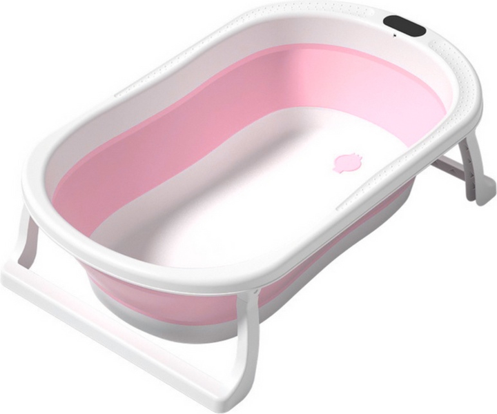 Wanienka składana LEAN Toys antypoślizgowe nóżki 78 cm Różowa 14408 (5905991031512) - obraz 1