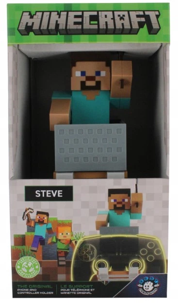 Stojak Exquisite Gaming Minecraft Steve (5060525897122) - obraz 2