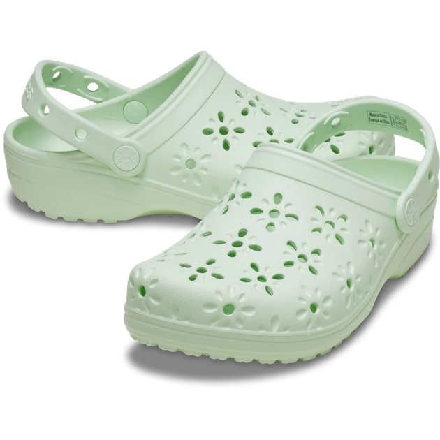 Женские сабо Crocs Classic Floral Cut-Out Clog 38 Светло-зеленый 210927 - Фото 1 Женские сабо Crocs Classic Floral Cut-Out Clog 38 Светло-зеленый 210927 - изображение 1