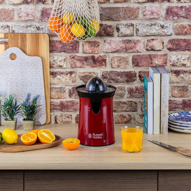 Wyciskarka do cytrusów Russell Hobbs Colour Plus+ Flame Red 26010-56 - obraz 5