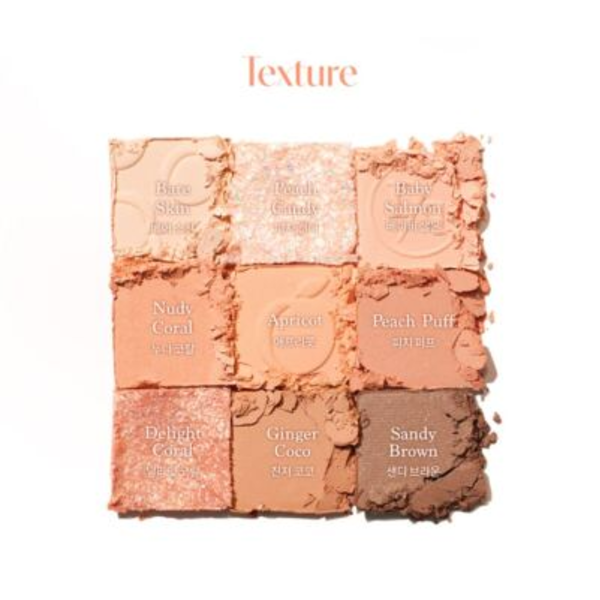 Палетка теней для век DASIQUE Shadow Palette 14 Peach Squeeze 8 г - изображение 2