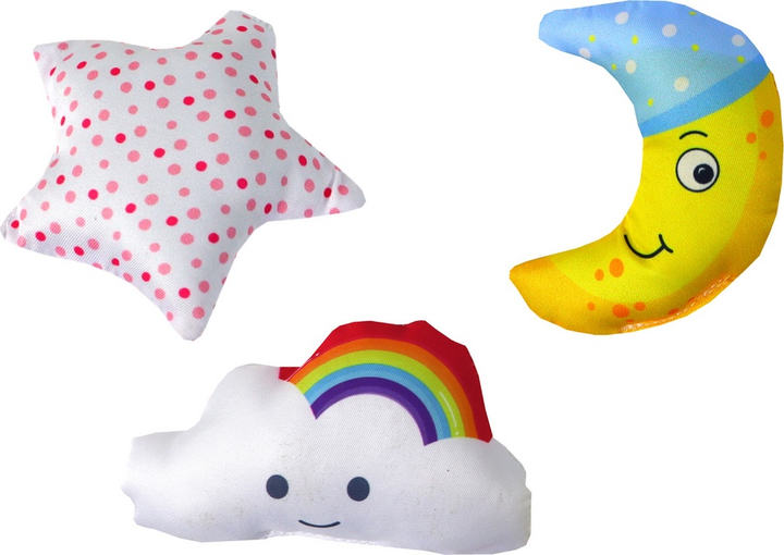 Karuzela do łóżeczka LEAN Toys Niebo Różowa 16235 (5905679077689) - obraz 4