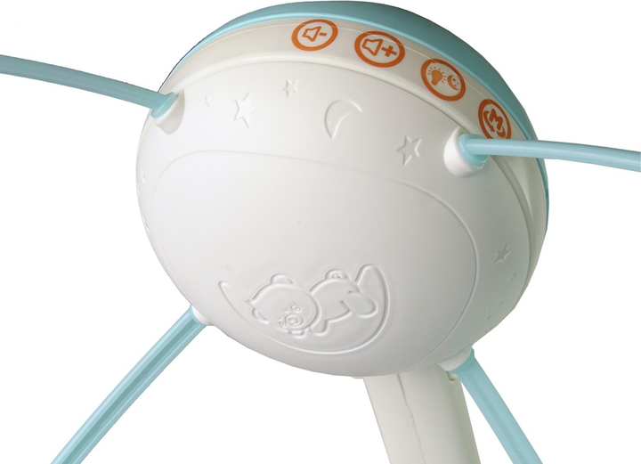 Karuzela do łóżeczka LEAN Toys Niebieska 20464 (5905991027515) - obraz 5