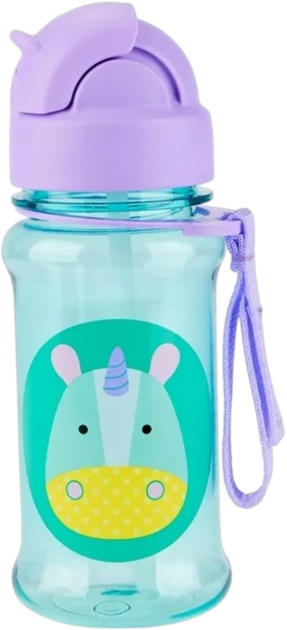 Butelka na wodę Skip Hop ZOO Tritan Renew Jednorożec 355 ml (197233121739) - obraz 2