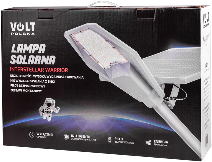 Сонячна лампа Volt Polska Warrior 120W (5PVXW12025) - зображення 4