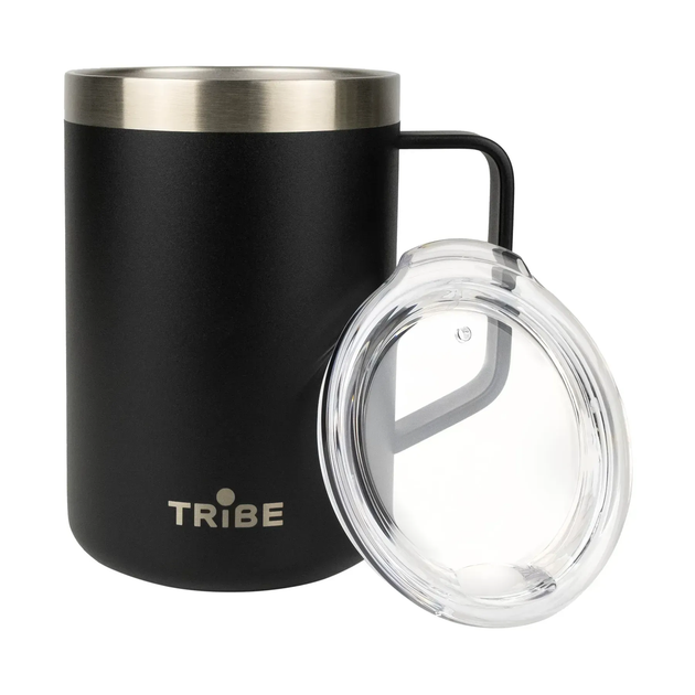 Термочашка туристична Tribe Classic Mug 500 мл T-FA-0033, black (T-FA-0033-black) - зображення 2
