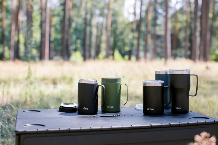Термочашка туристична Tribe Classic Mug 500 мл T-FA-0033, black (T-FA-0033-black) - зображення 3