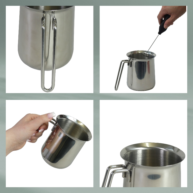 Garnuszek na mleko Kela Herta stalowy (10901) 700 ml (4025457109010) - obraz 6