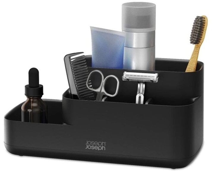 Organizer łazienkowy Joseph Joseph EasyStore czarny (70600) 11.6 x 24.9 x 11.9 cm (5028420009576) - obraz 3