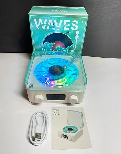 Ночник Vinyl Waves Player в стиле ретро-проигрывателя - изображение 7