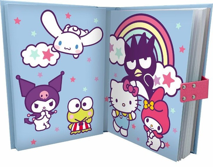 Pamiętnik zamykany na kod Kids Euroswan Hello Kitty A5 z efektami dźwiękowymi (8435507891448) - obraz 2