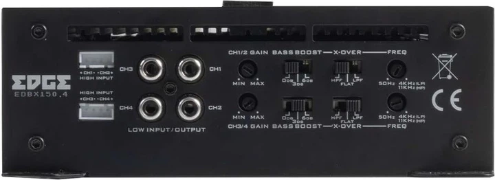 Автомобильный усилитель Edge EDBX150.4-E1 - изображение 5