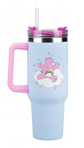 Kubek termiczny Paladone Troskliwe Misie ze słomką 1200 ml XL (5056577755824) - obraz 2