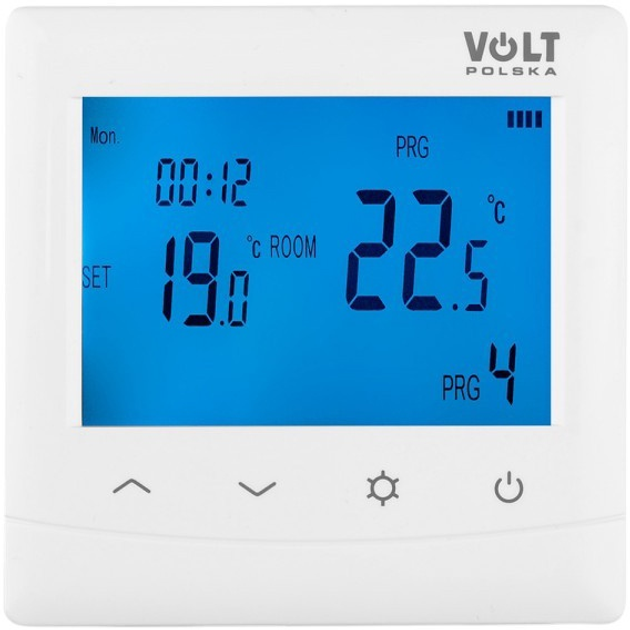 Termostat do ogrzewania podłogowego Volt Polska Comfort HT-08 (3ZTERHT080) - obraz 1