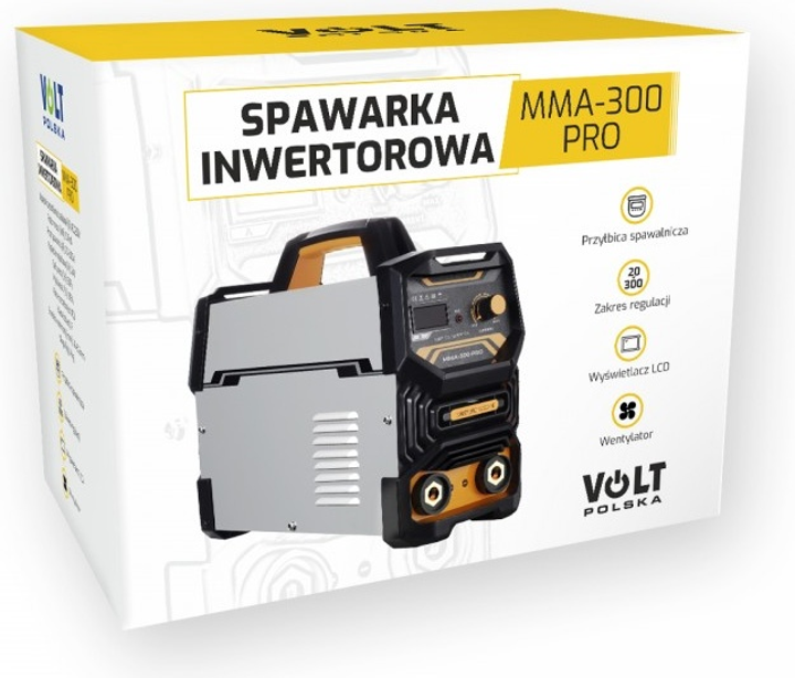 Spawarka inwertorwa Volt Polska MMA 300 PRO (5904100450411) - obraz 2
