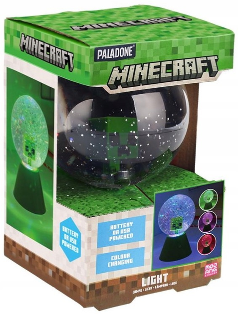 Świecąca kula Paladone Minecraft Creeper (5056577751437) - obraz 6