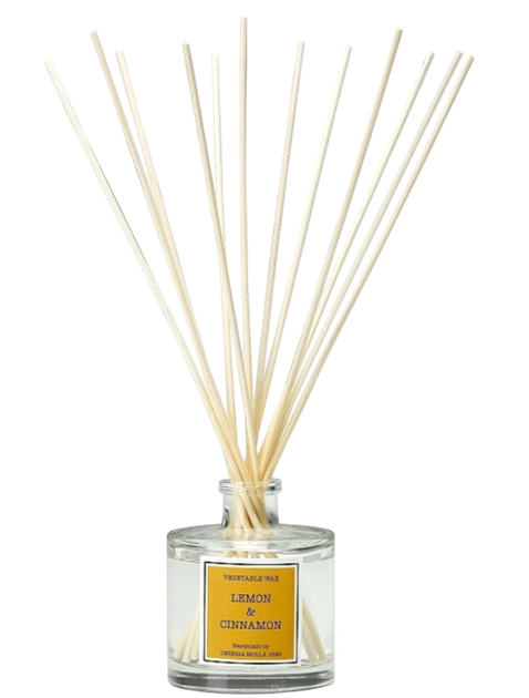 Dyfuzor zapachowy Cereria Molla Cytryna i cynamon + patyczki 100 ml (8424405155028) - obraz 1