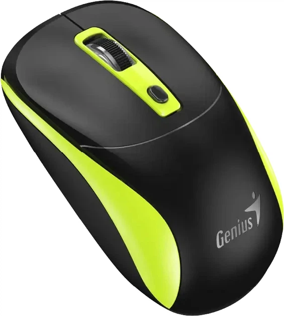 Миша Genius NX-7123 Wireless Black/Green (31030043403) - зображення 2