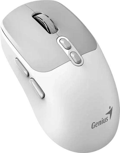 Миша Genius NX-8080S Bluetooth/Wireless Pale Gray (31030042401) - зображення 2