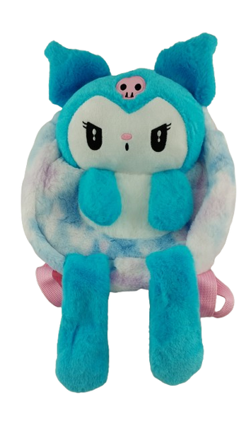 Плюшевая игрушка-рюкзак Куроми Sanrio Голубой, 30см (189017) - Фото 1 Плюшевая игрушка-рюкзак Куроми Sanrio Голубой, 30см (189017) - изображение 1