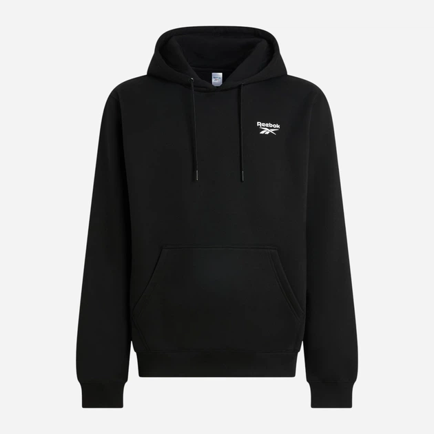 Худі чоловіче Reebok Noah Small Logo Hoody 100240570 XL Чорне (1200175334842) - зображення 1