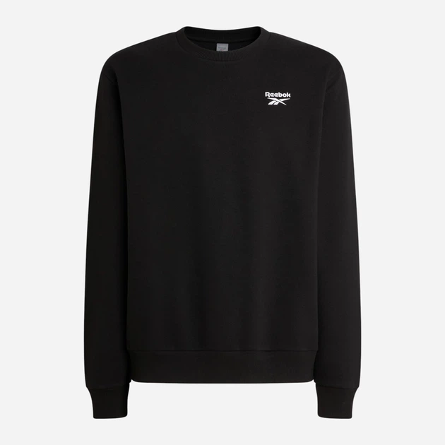 Світшот чоловічий Reebok Kai Small Logo Crewneck Swe 100240743 S Чорний (1200175387619) - зображення 1