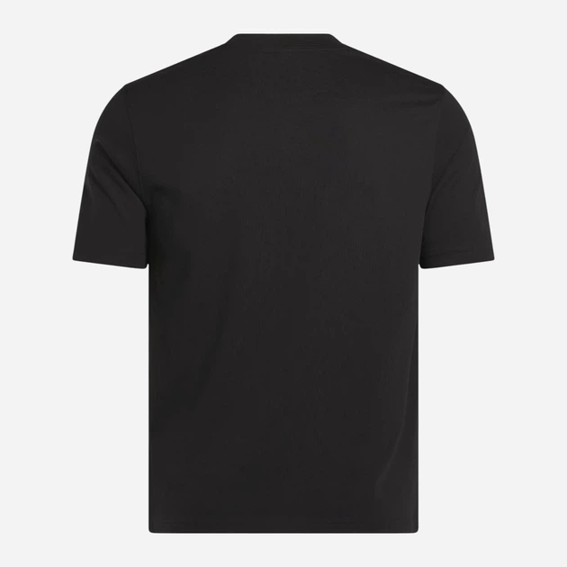 Футболка бавовняна довга чоловіча Reebok Cody Small Logo Crew Neck S 100240910 2XL Чорна (1200175470823) - зображення 5