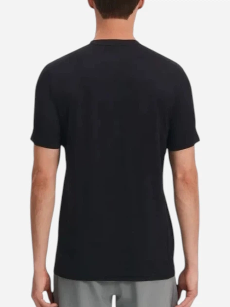 Футболка спортивна довга чоловіча Reebok Jimmy Vector Standar 100242102 XL Чорна (1200175851356) - зображення 2