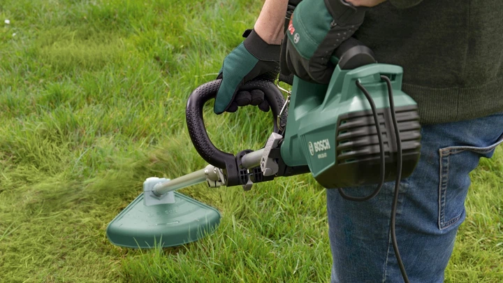 Електрокоса Bosch AFS 23-37 в комплекті з ножем, волосінню і плечовим ременем (06008A9000) - зображення 17