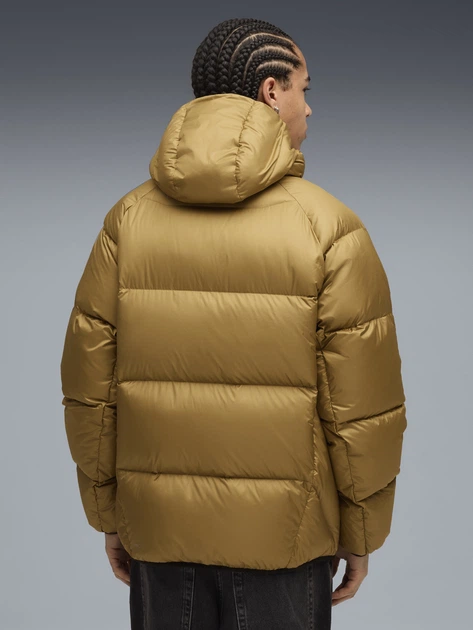 Kurtka puchowa męska Puma Hooded Down Puffer Jacket 68838269 M Musztardowa (4069157595223) - obraz 2