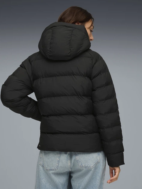 Куртка демісезонна з капюшоном жіноча Puma Mono Hooded Jacket 68838501 XL Чорна (4069157604604) - зображення 2