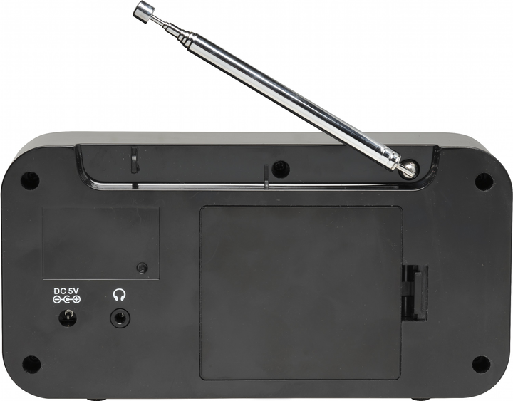 Odbiornik radiowy Denver DAB-42 Black (5706751038792) - obraz 5