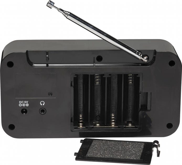 Odbiornik radiowy Denver DAB-42 Black (5706751038792) - obraz 6