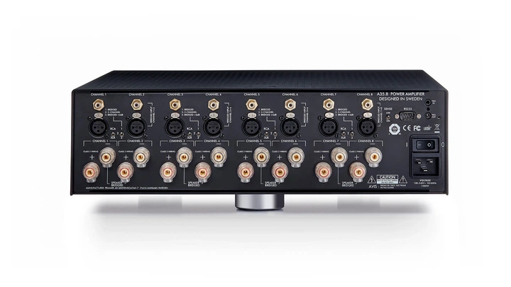 Підсилювач потужності восьмиканальний Primare A35.8 Black - зображення 2
