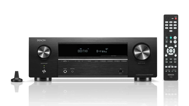 AV-ресивер 5.1 Denon AVR-X580BT Black з підтримкою 8K та HDR - Фото 2 AV-ресивер 5.1 Denon AVR-X580BT Black з підтримкою 8K та HDR - изображение 2