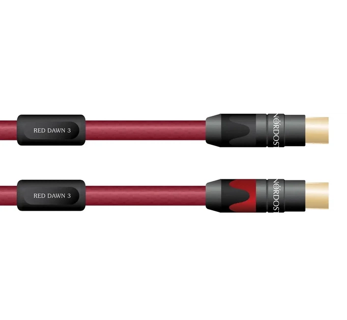 Міжблочний кабель RCA Nordost Red Dawn 3 1 м червоний - изображение 2