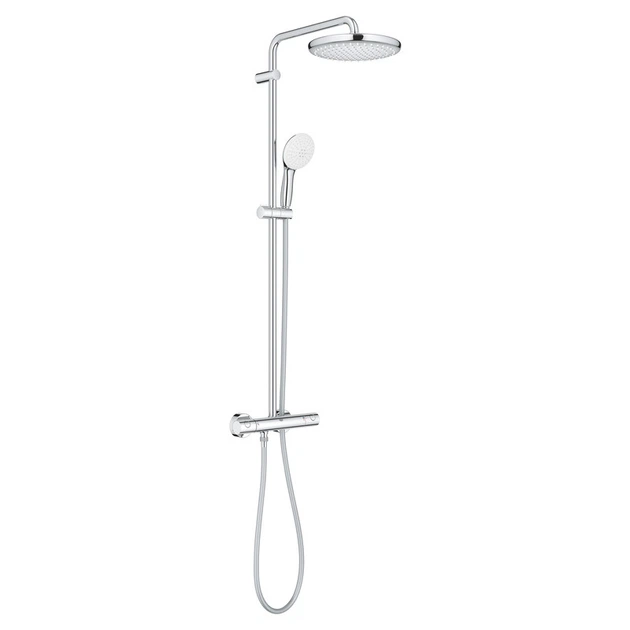 Душевая система с термостатом для настенного монтажа Grohe Tempesta System 250 (26670001) - Фото 3 Душевая система с термостатом для настенного монтажа Grohe Tempesta System 250 (26670001) - изображение 3