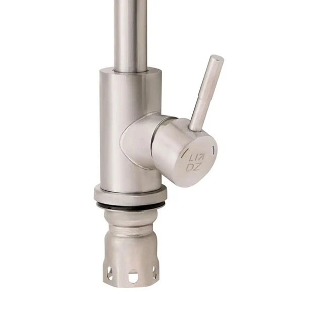 Смеситель для кухни Lidz Aria 015F (k35) LDARI015FNKS21689 Nickel - изображение 4
