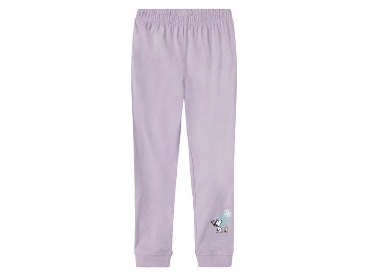 Пижама (лонгслив и штаны) для девочки Disney Snoopy 392154 134-140 см (8-10 years) Комбинированный - изображение 4