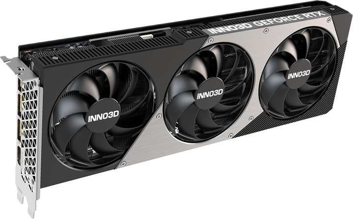 Відеокарта INNO3D PCI-Ex GeForce RTX 5080 X3 OC 16GB GDDR7 (256bit) (2617/30000) (HDMI, 3 x DisplayPort) (N50803-16D7-176068N) - зображення 1